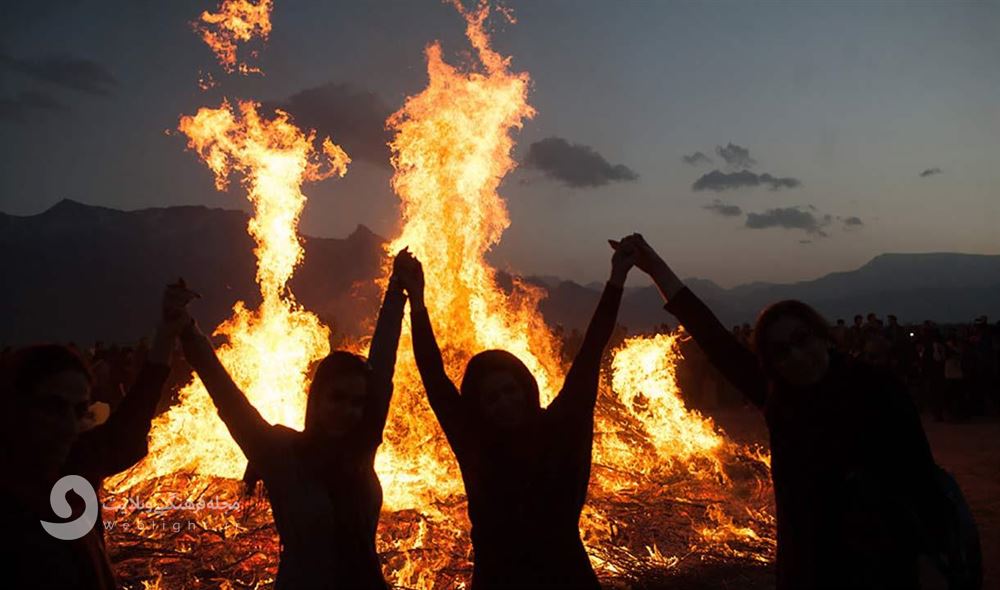 شرکت کنندگان در جشن سده